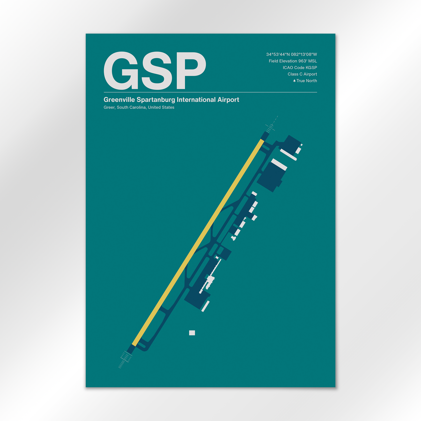 GSP Airport Diagram