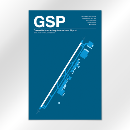 GSP Airport Diagram