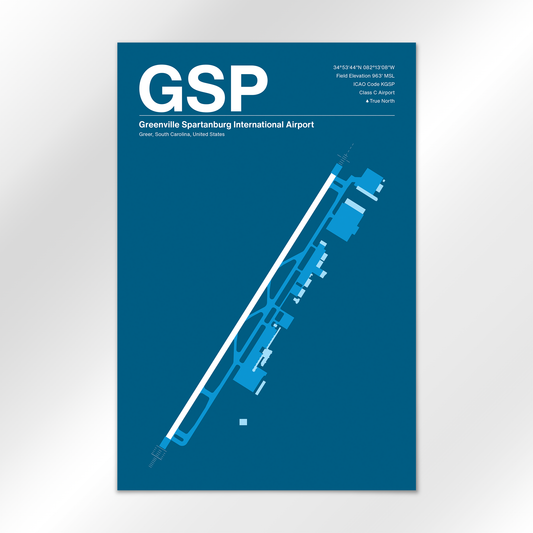 GSP Airport Diagram