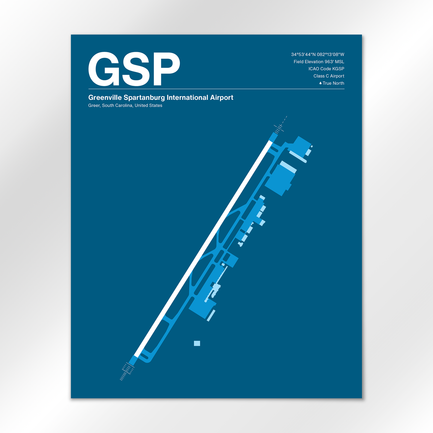 GSP Airport Diagram