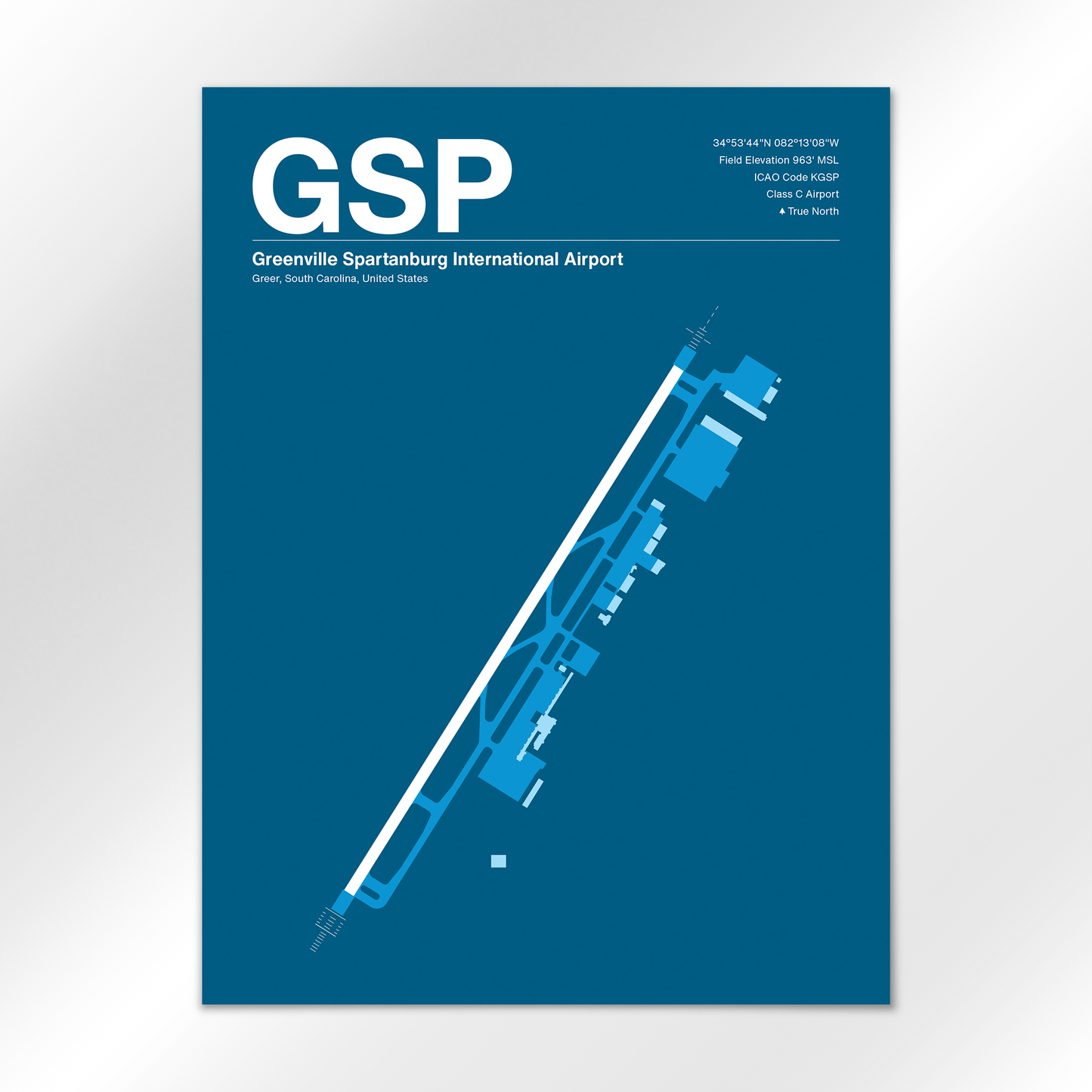 GSP Airport Diagram