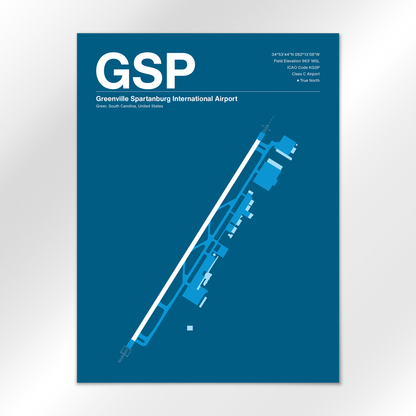 GSP Airport Diagram