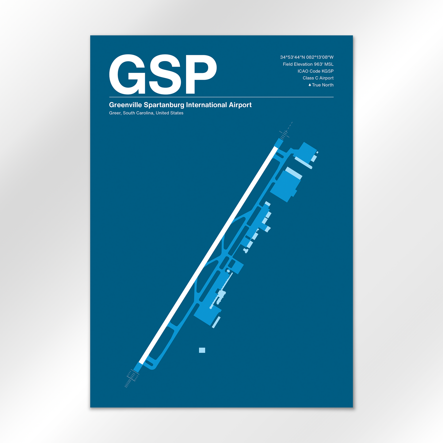 GSP Airport Diagram