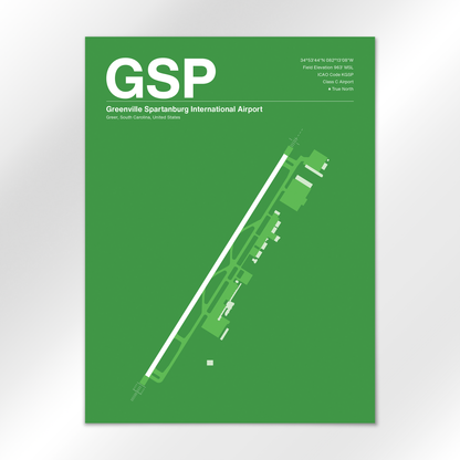 GSP Airport Diagram