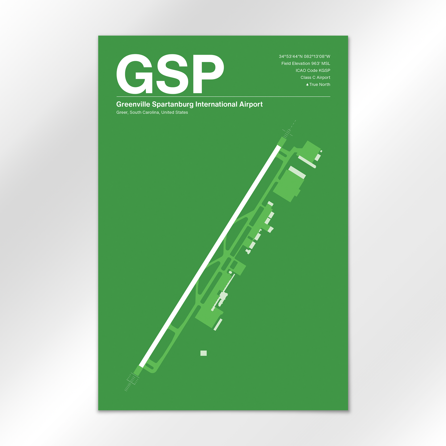 GSP Airport Diagram