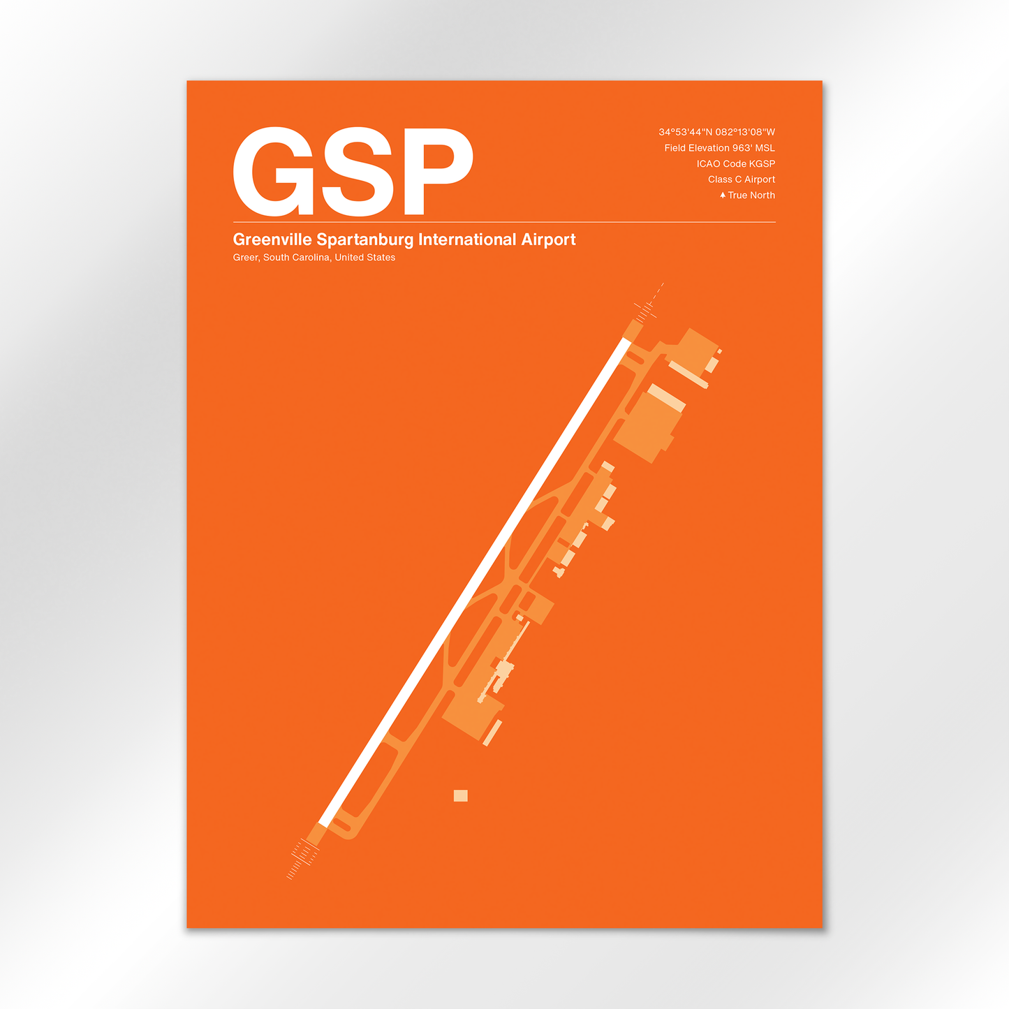 GSP Airport Diagram