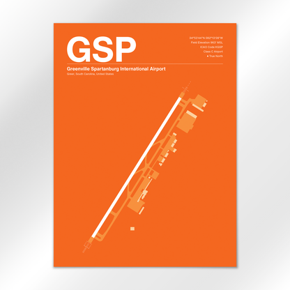 GSP Airport Diagram