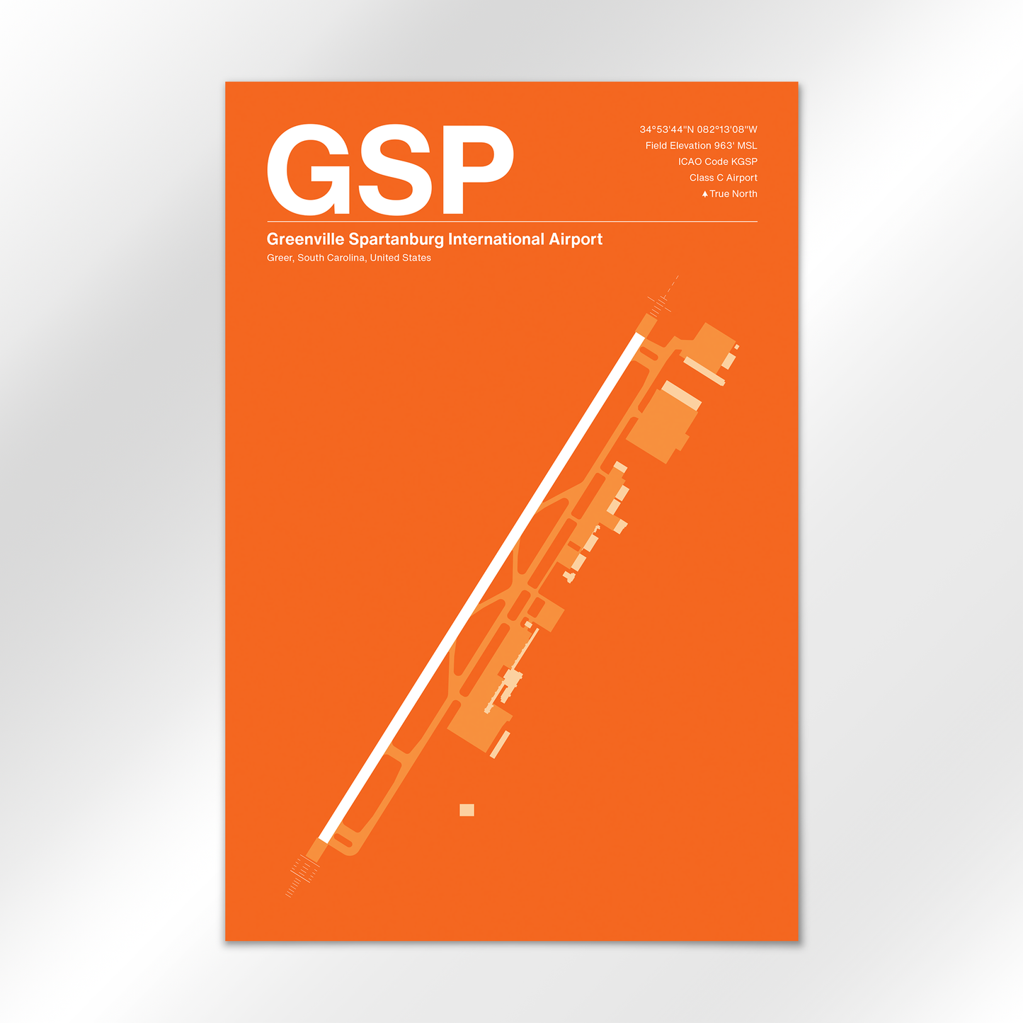 GSP Airport Diagram