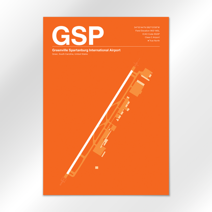 GSP Airport Diagram
