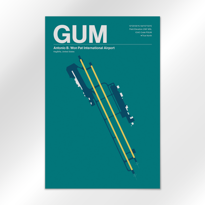 GUM Airport Diagram
