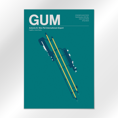 GUM Airport Diagram