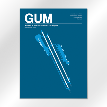 GUM Airport Diagram