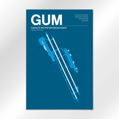 GUM Airport Diagram