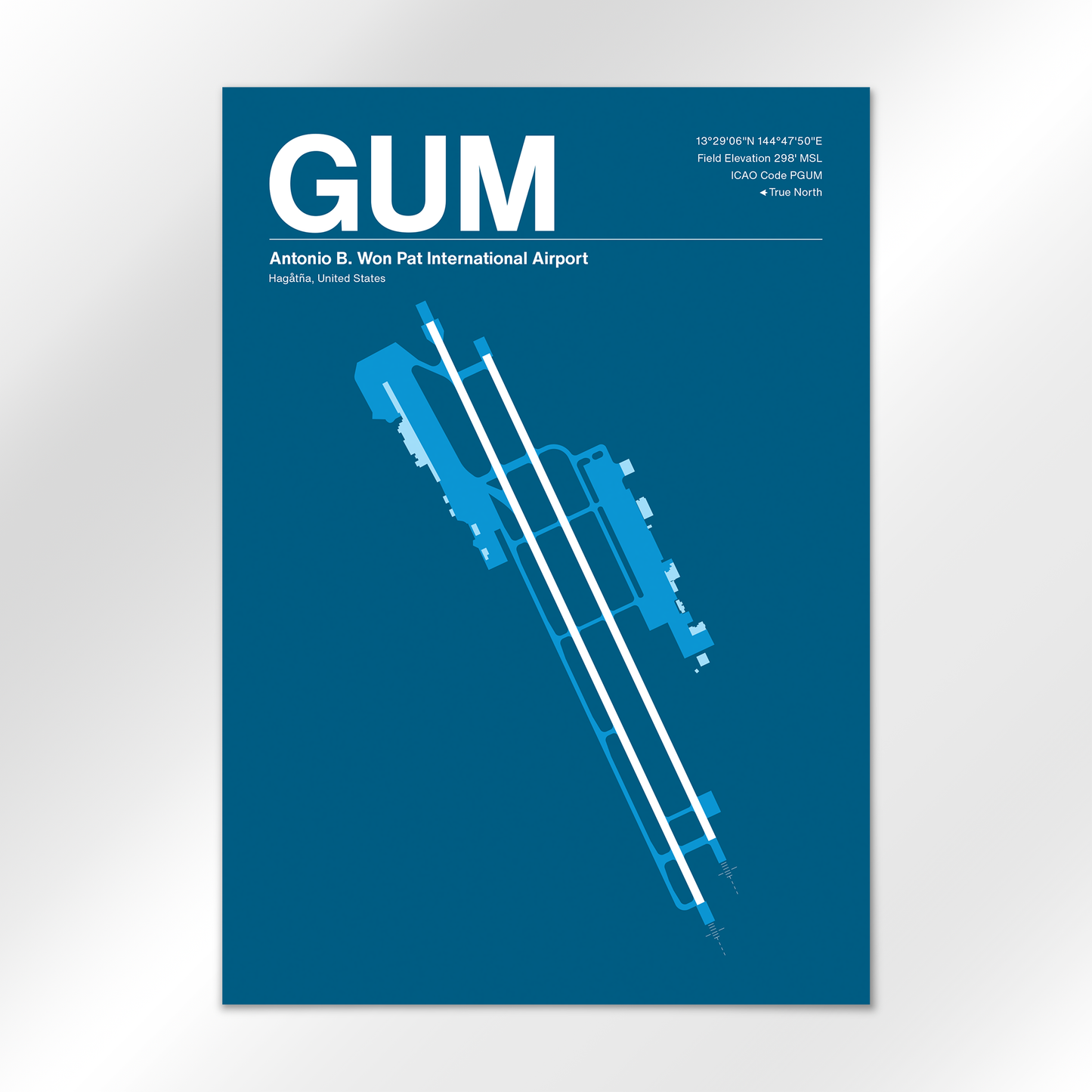 GUM Airport Diagram