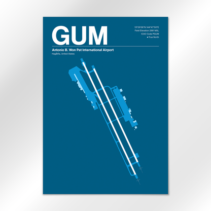 GUM Airport Diagram