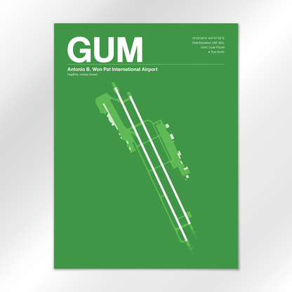 GUM Airport Diagram