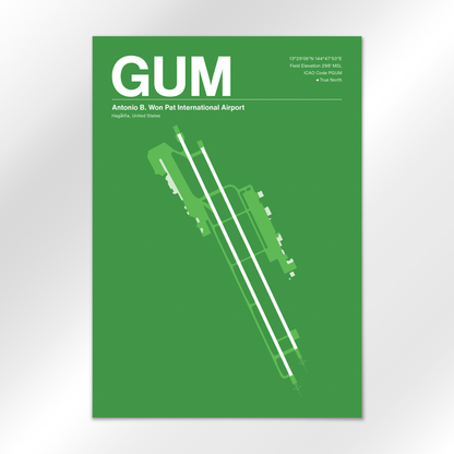 GUM Airport Diagram