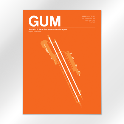 GUM Airport Diagram