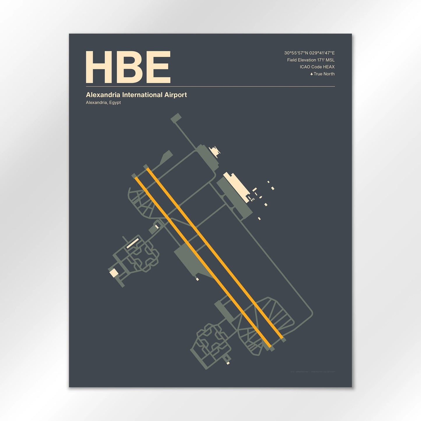 HBE Airport Diagram
