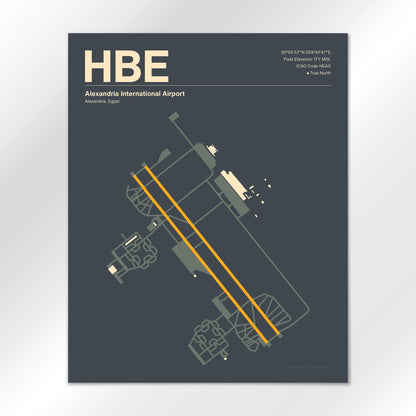 HBE Airport Diagram