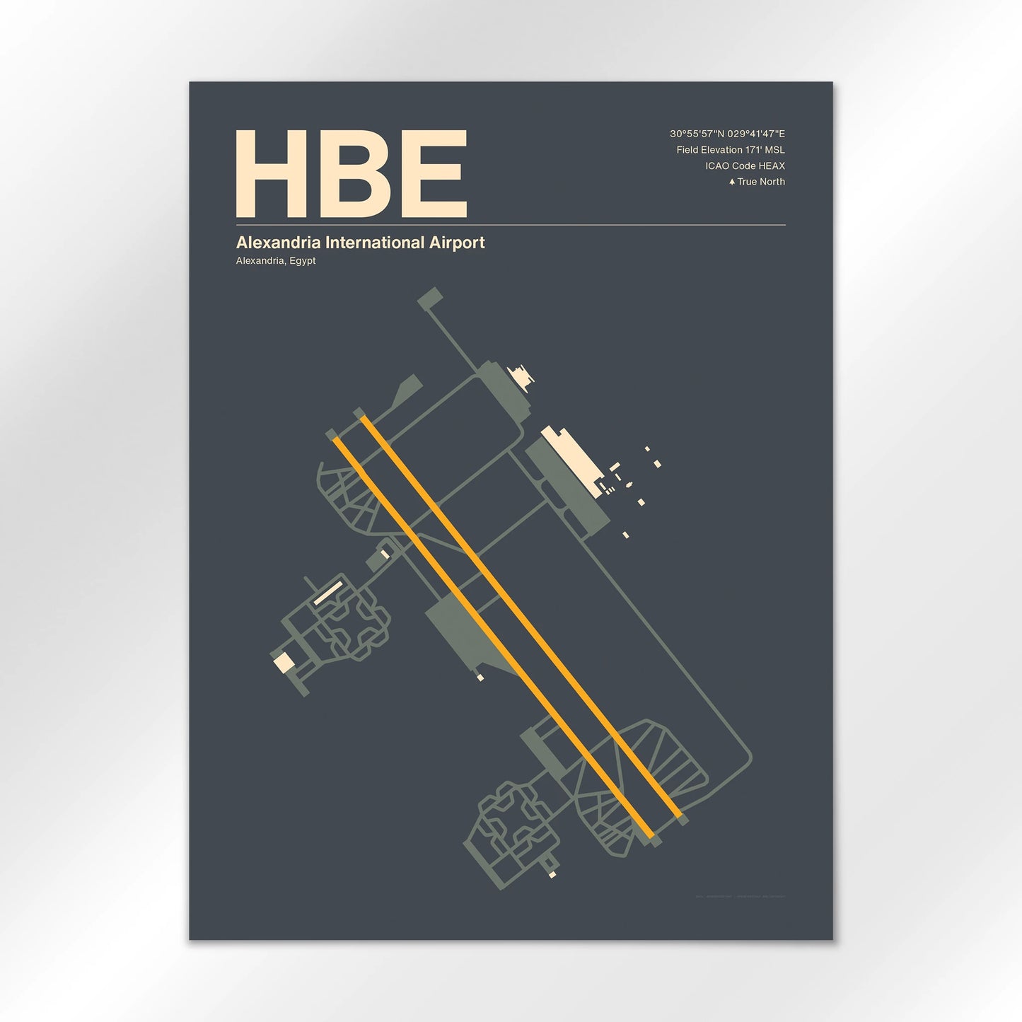 HBE Airport Diagram