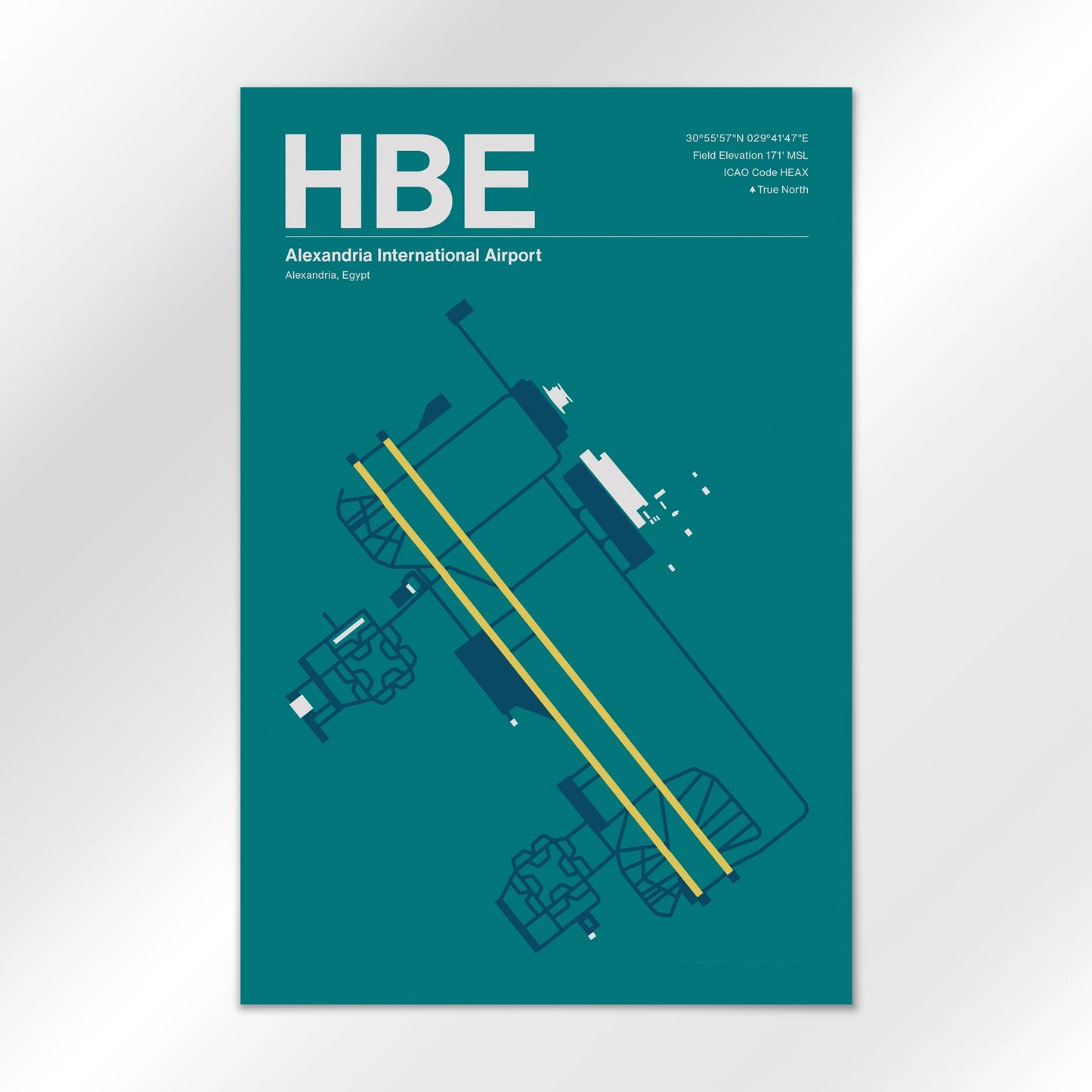 HBE Airport Diagram