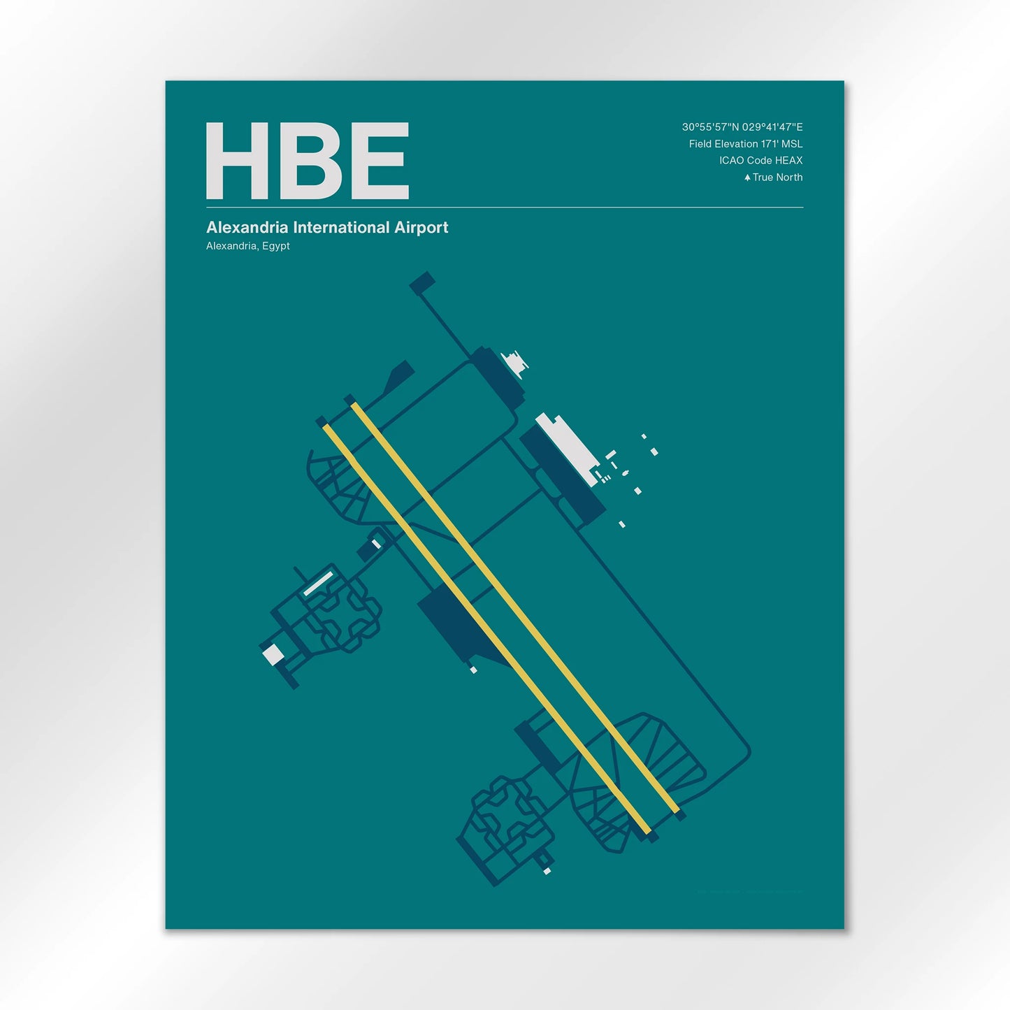 HBE Airport Diagram