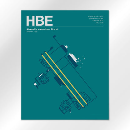 HBE Airport Diagram