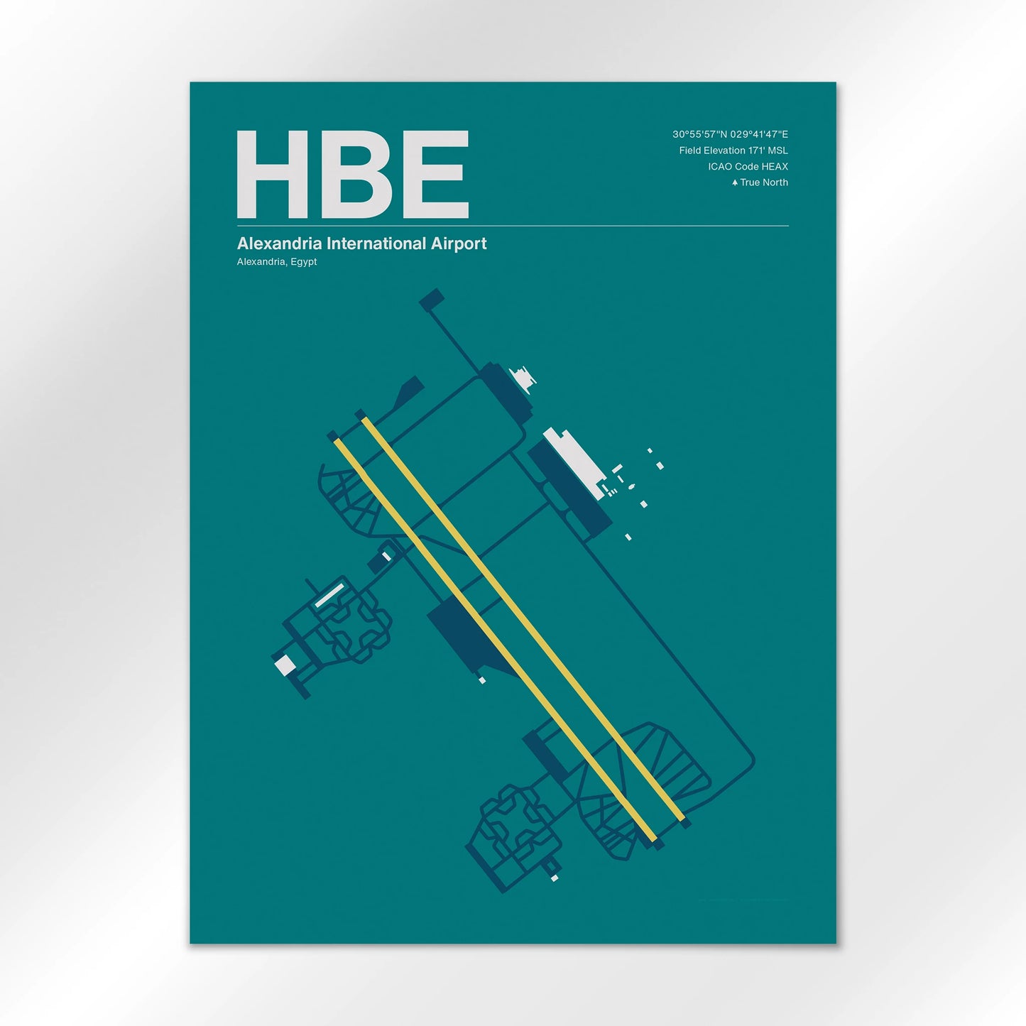 HBE Airport Diagram
