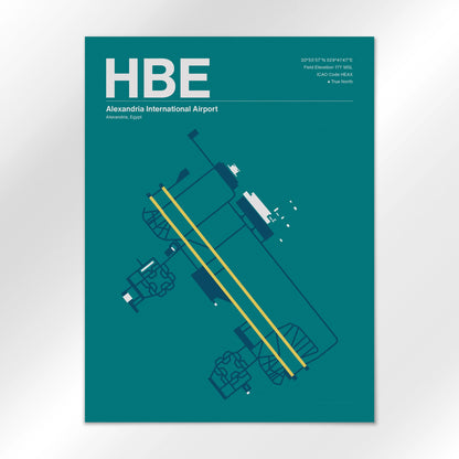 HBE Airport Diagram