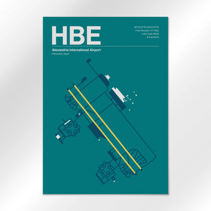 HBE Airport Diagram