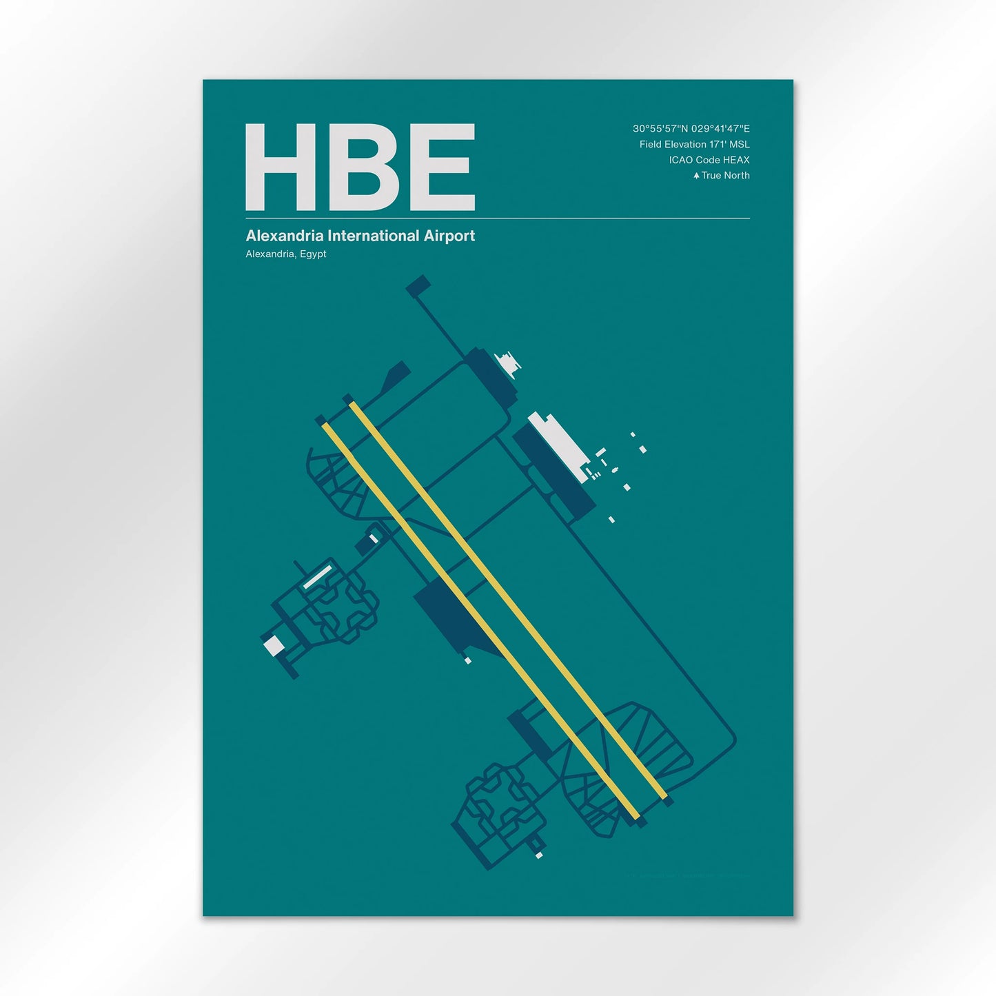 HBE Airport Diagram