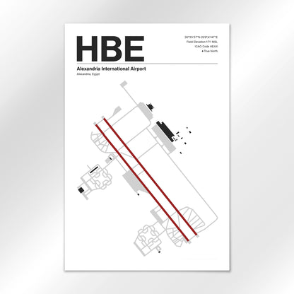 HBE Airport Diagram