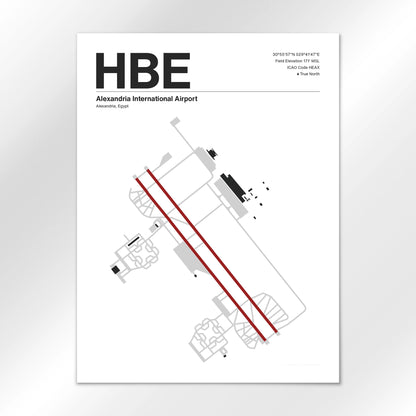 HBE Airport Diagram