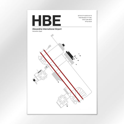 HBE Airport Diagram