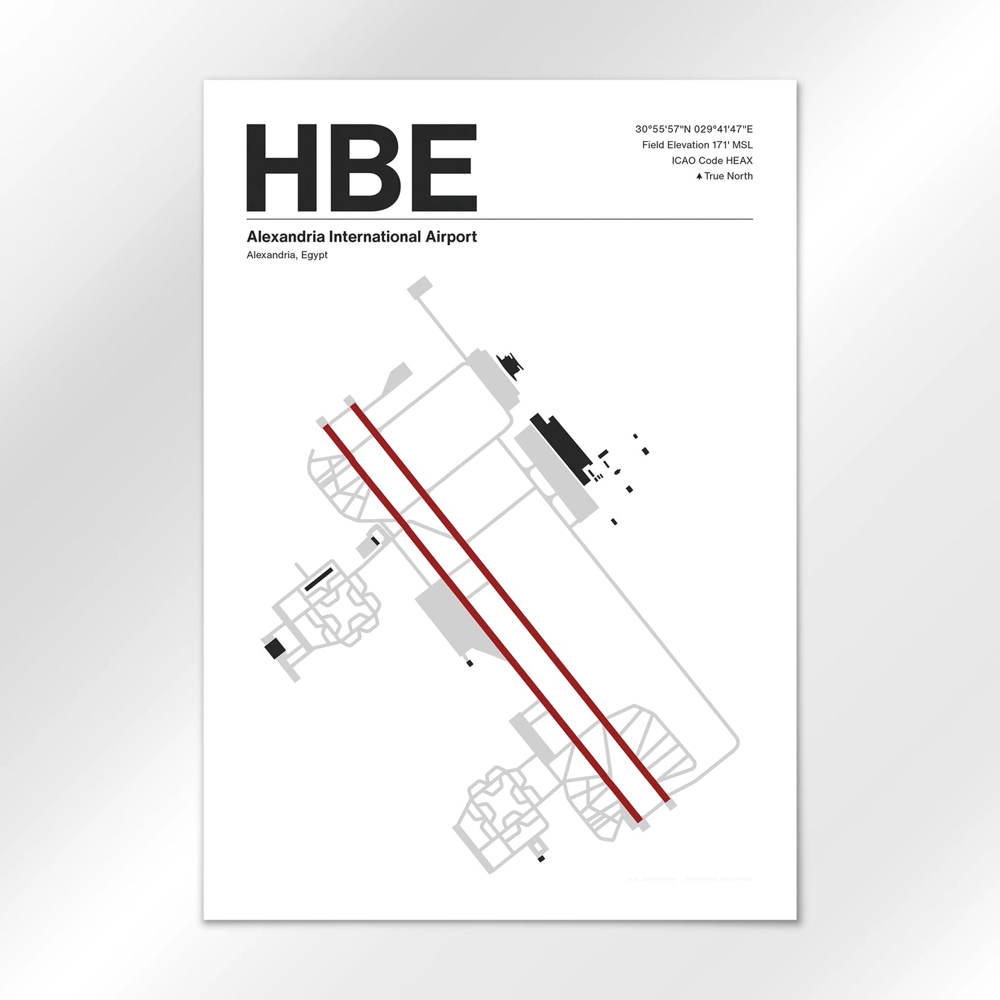 HBE Airport Diagram