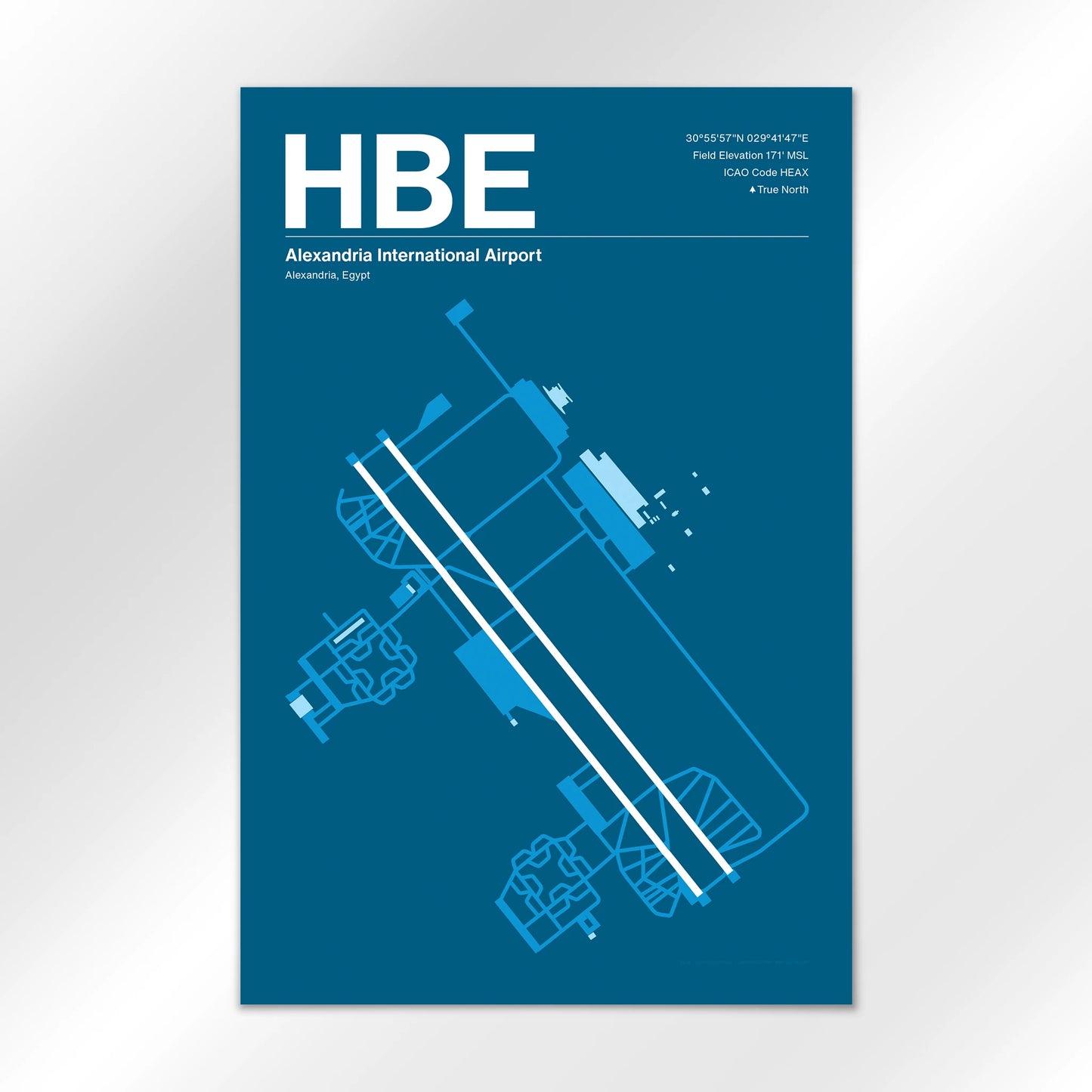 HBE Airport Diagram