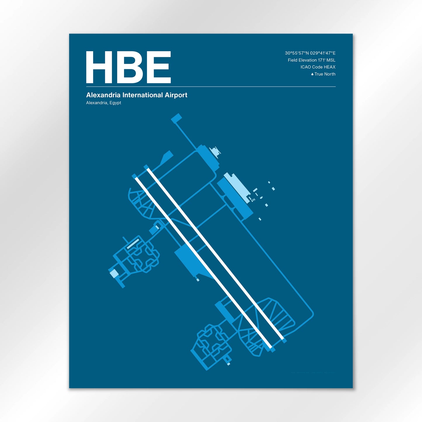 HBE Airport Diagram