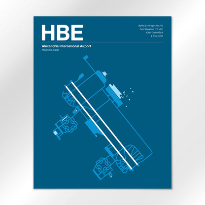 HBE Airport Diagram