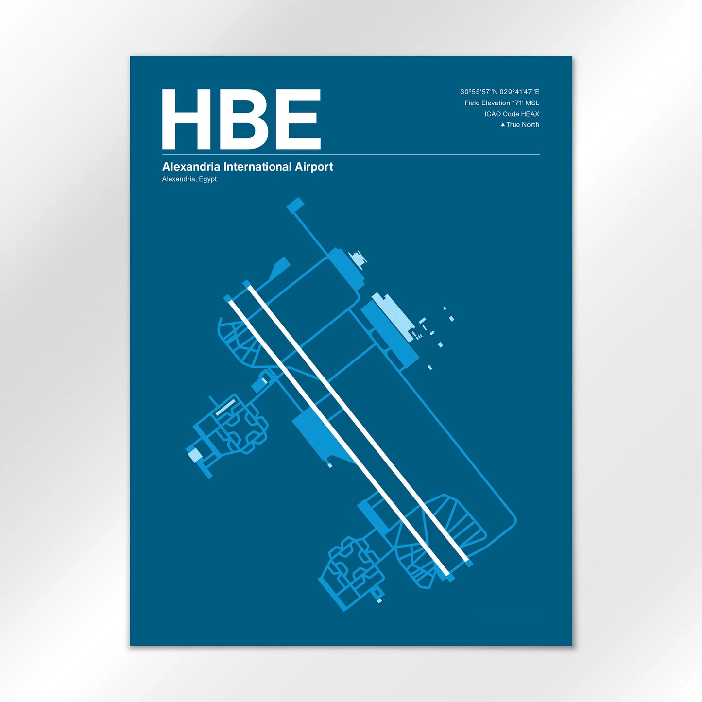 HBE Airport Diagram