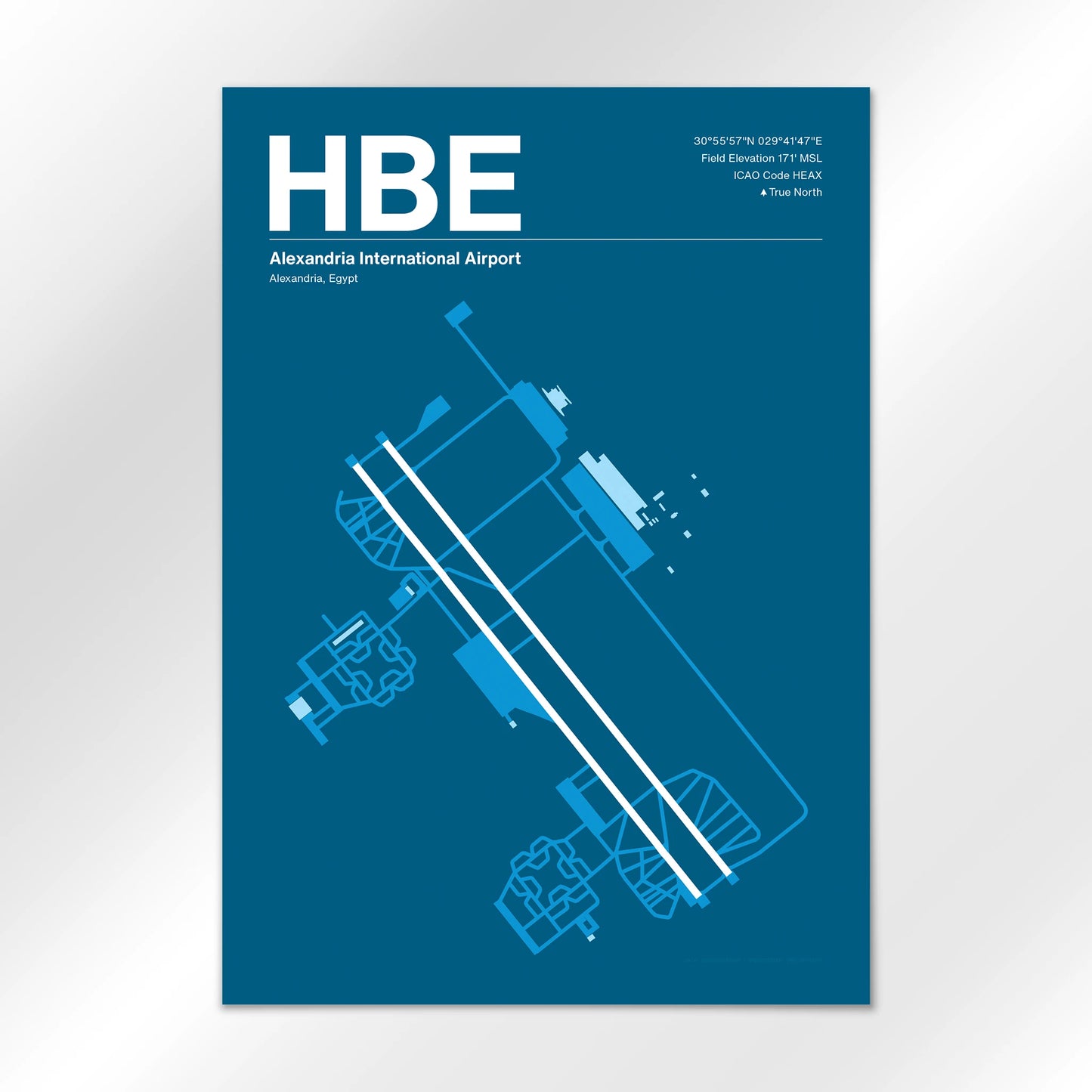 HBE Airport Diagram