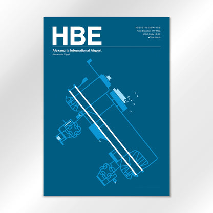 HBE Airport Diagram