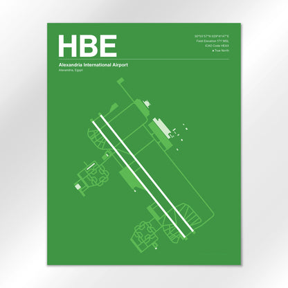 HBE Airport Diagram