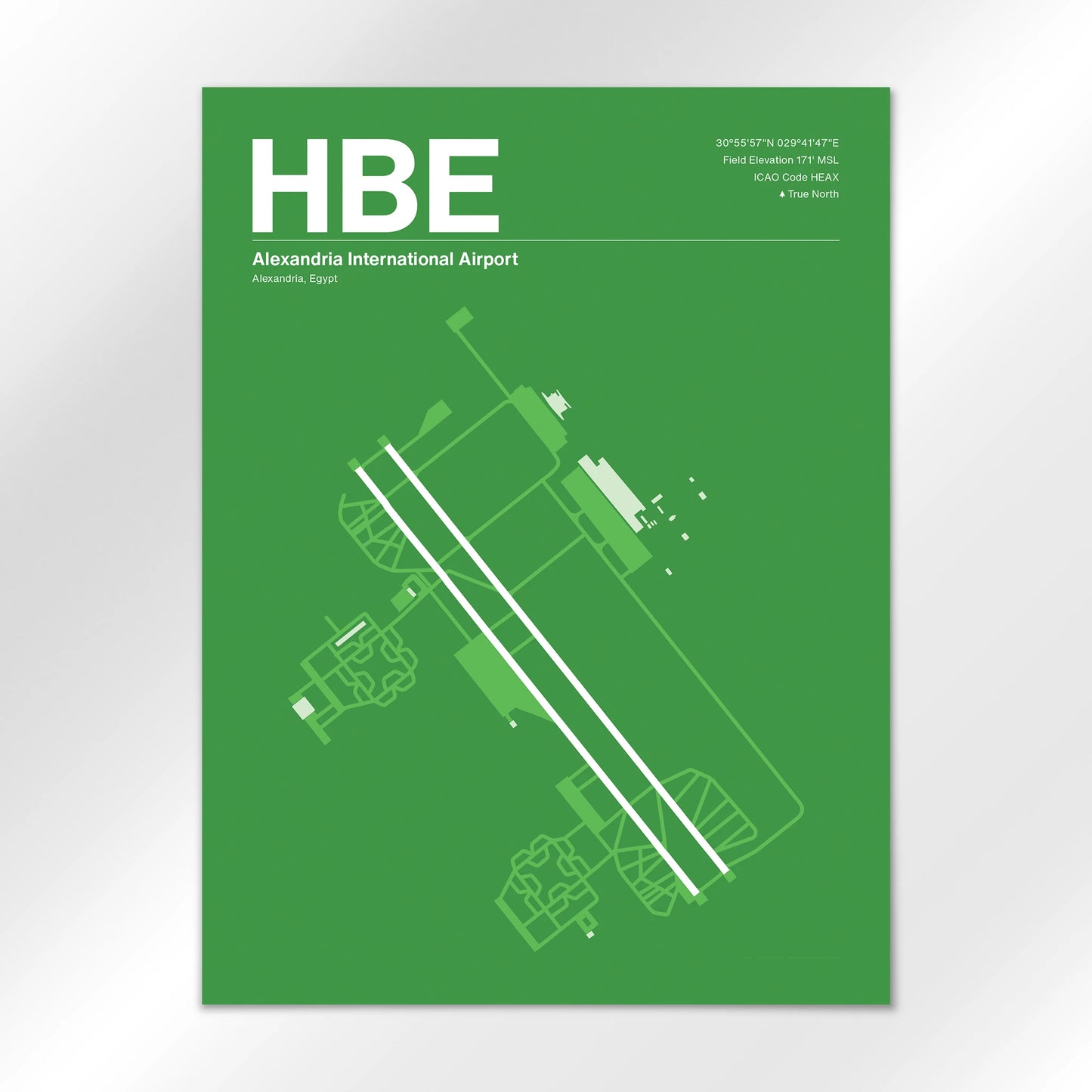 HBE Airport Diagram