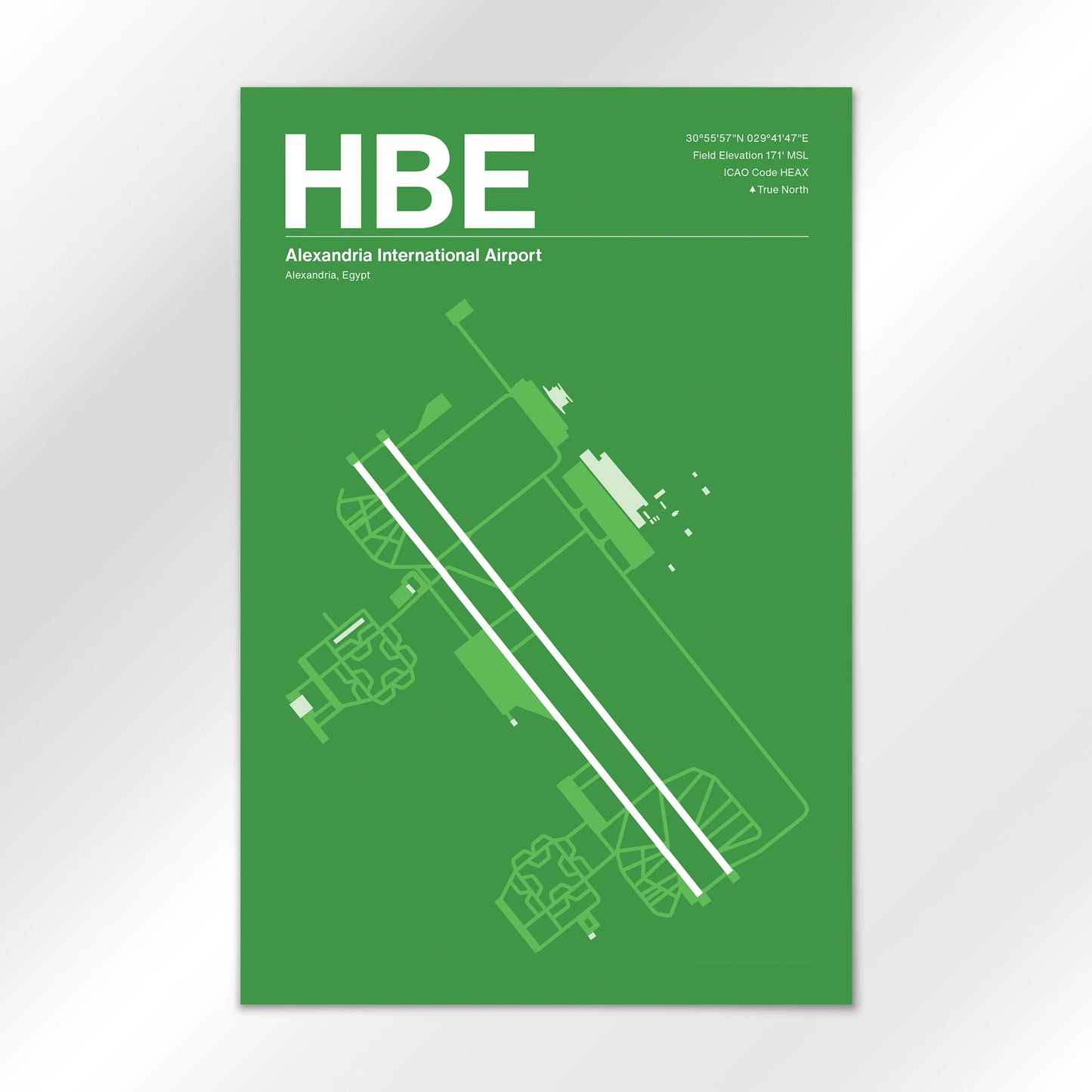 HBE Airport Diagram