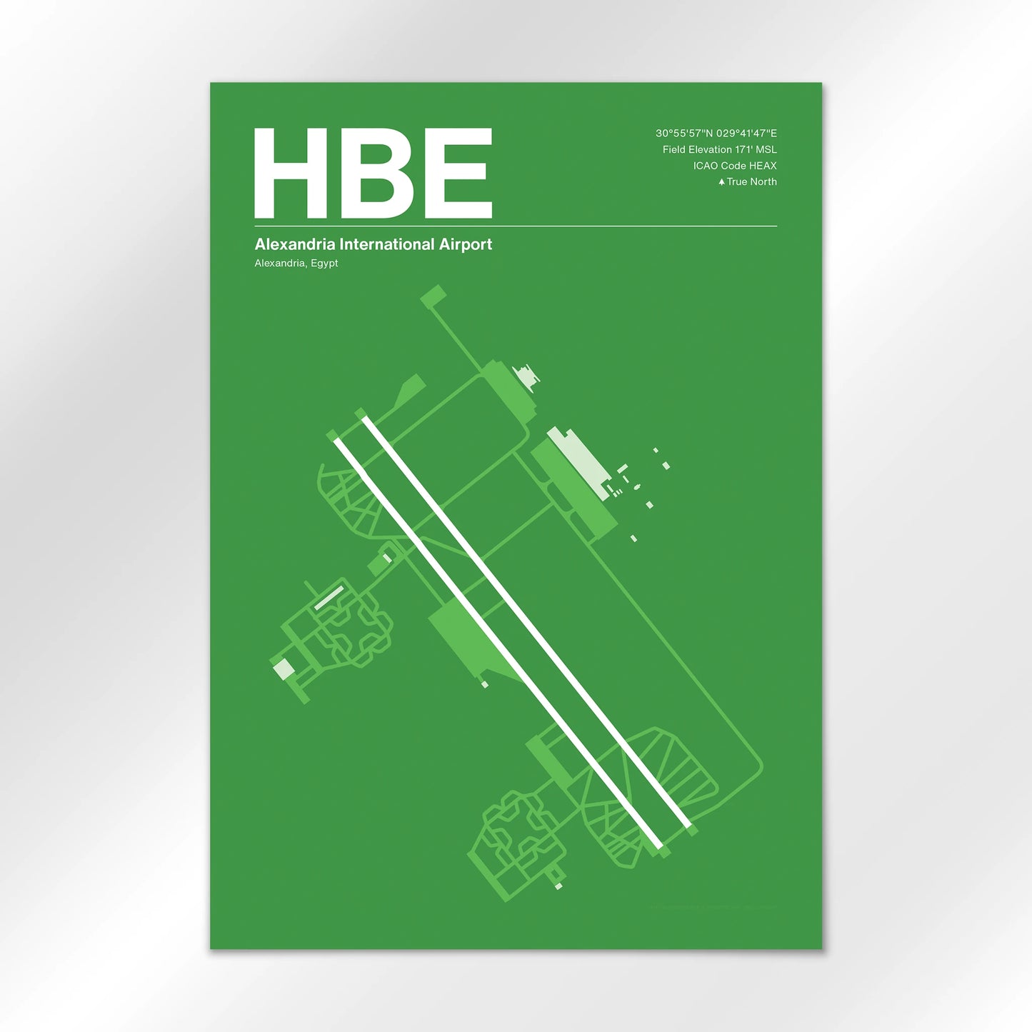 HBE Airport Diagram