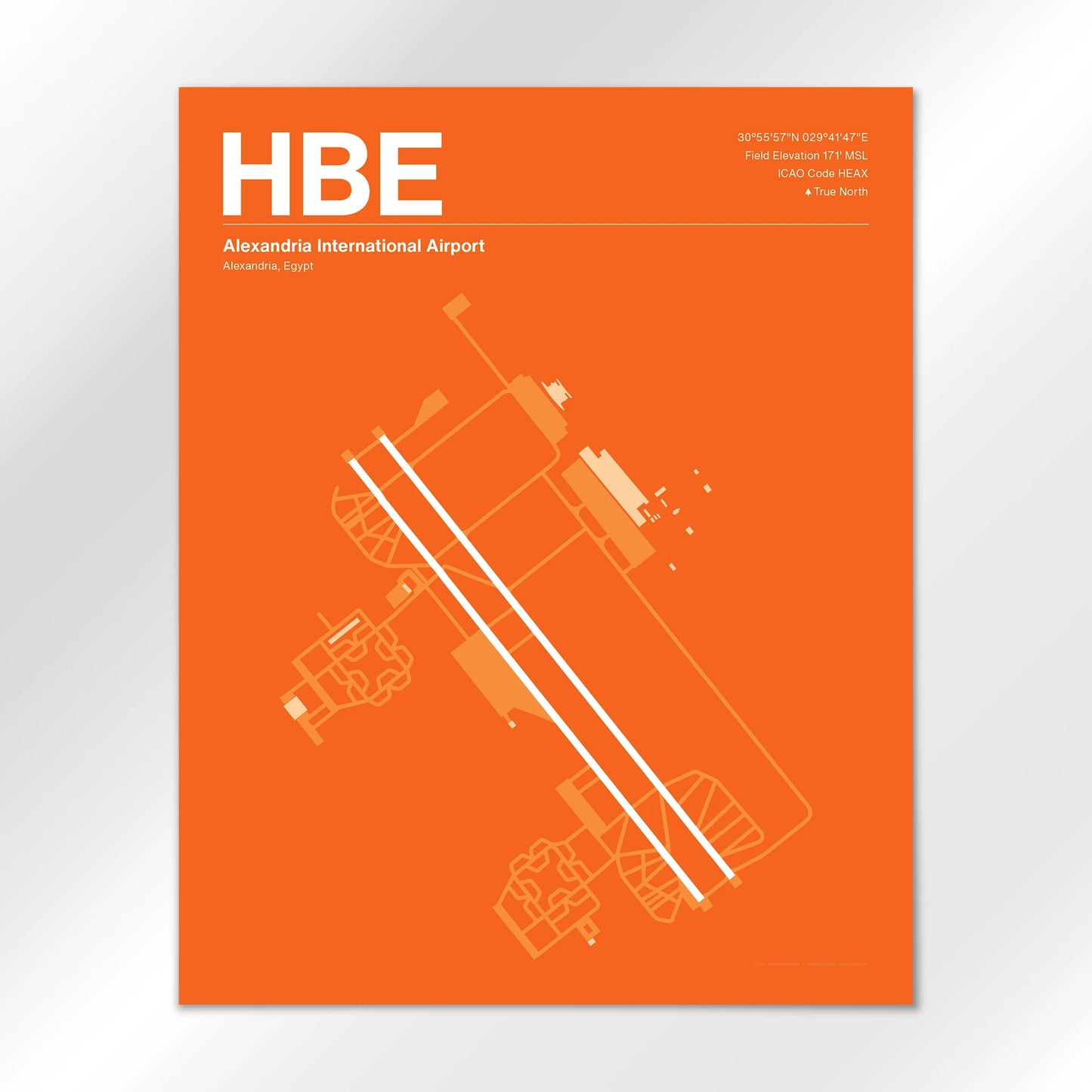 HBE Airport Diagram