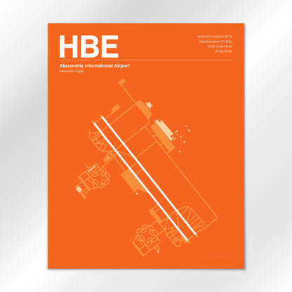 HBE Airport Diagram