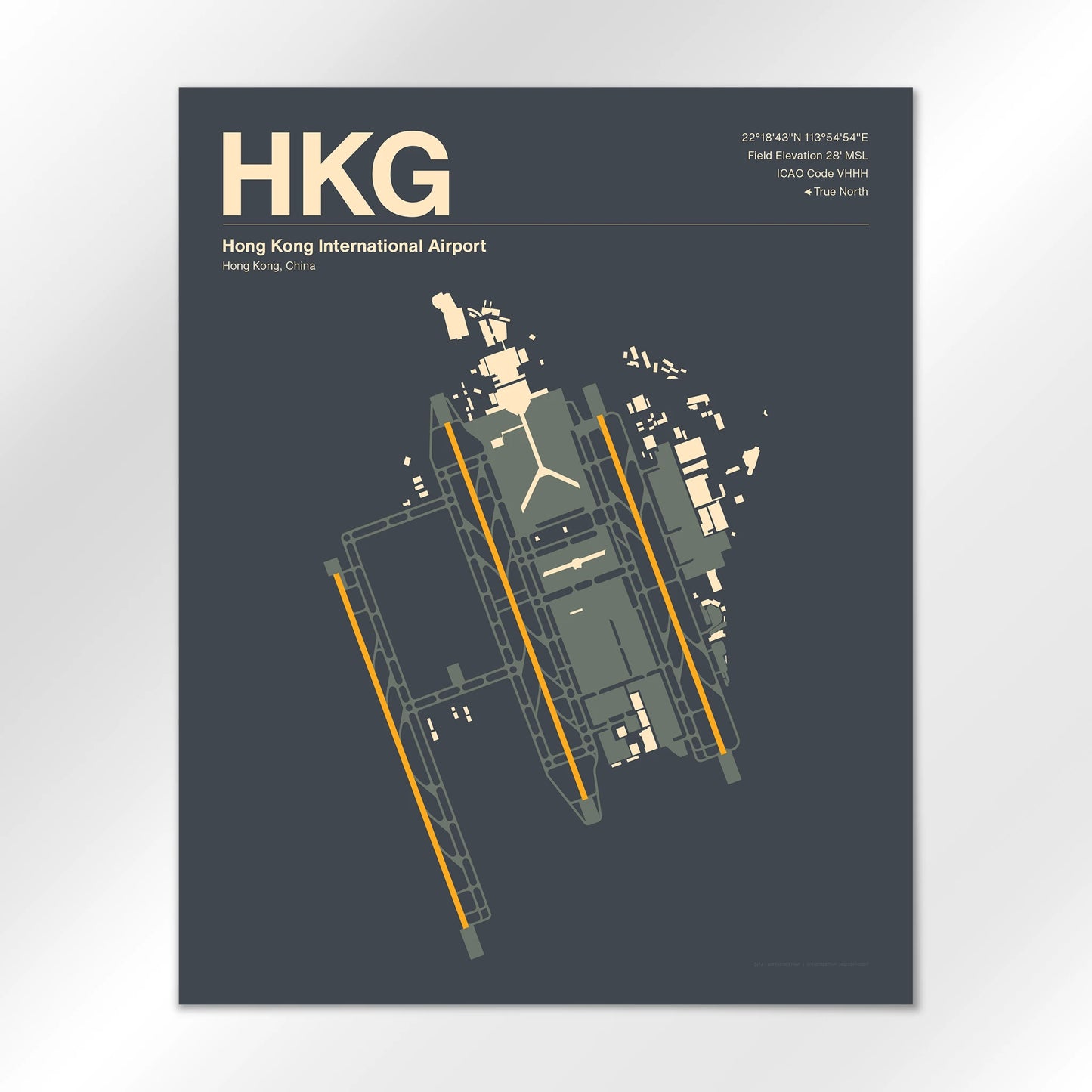 HKG Airport Diagram