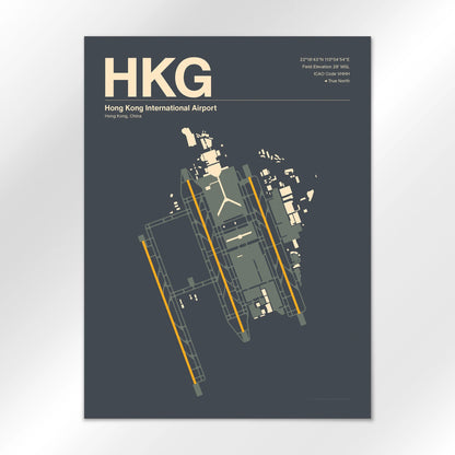 HKG Airport Diagram